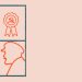 Election tactic graphic, has a square with flag, badge, cross, and outline of Lenin